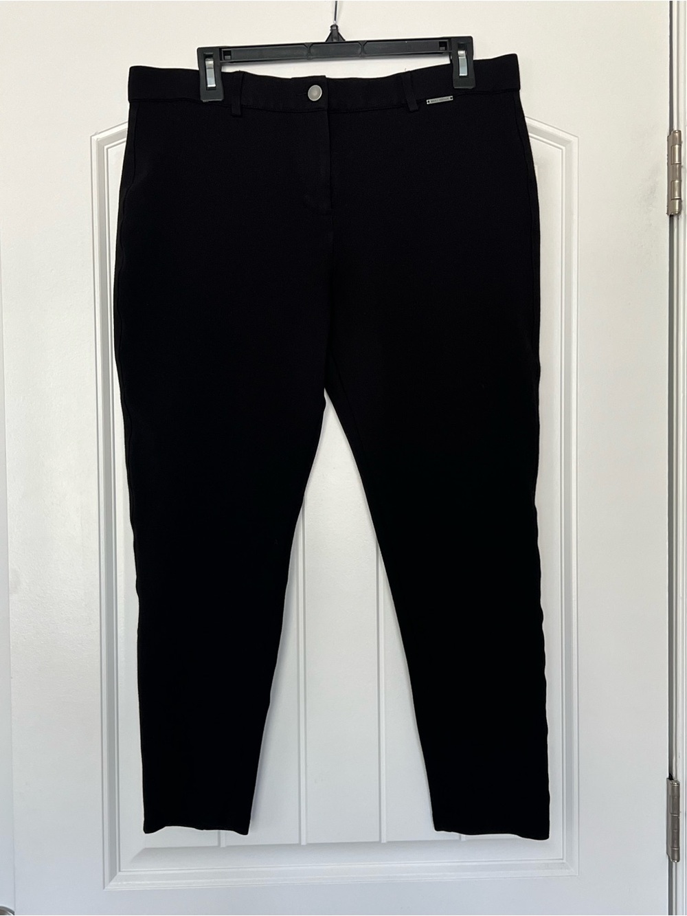 Mario Serrani Black Slim Fit Skinny Pants Size Large